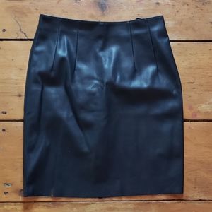 Leather Skirt
